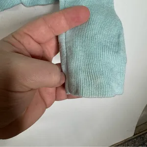 Lululemon Light‎ Blue Long Sleeve Sweater thumbnail 7