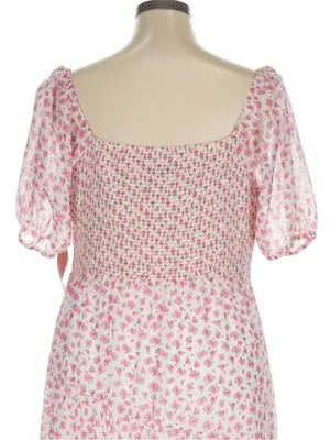 Arula Caitie Floral Maxi Puff Sleeve Dress 1X NWT thumbnail 5