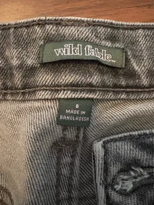 Wild Fable Grey distressed jeans thumbnail 3