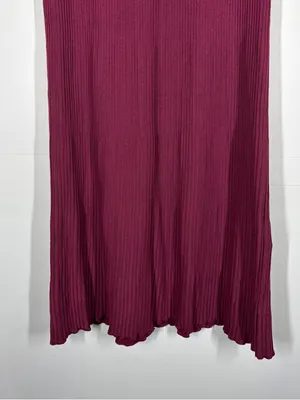 Free People Shine Bright Ribbed Maxi Skirt Size Small thumbnail 8