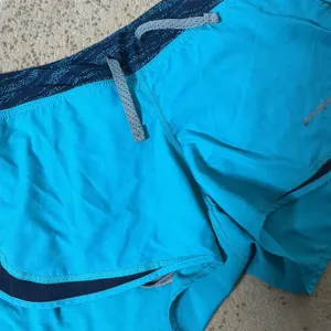 Patagonia Strider Running Shorts Womens Medium Blue Activewear 24652 FA16 thumbnail 2