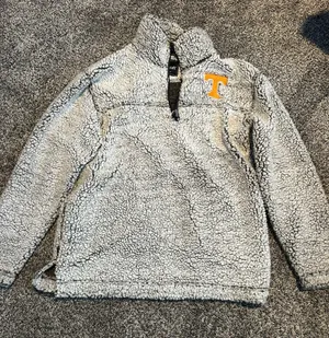 Tennessee Sherpa Sweatshirt Gray Size M thumbnail 1