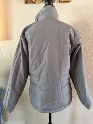 🩵 Columbia Reversible Core Interchange Jacket 🩶 ~ Medium blue/gray thumbnail 7