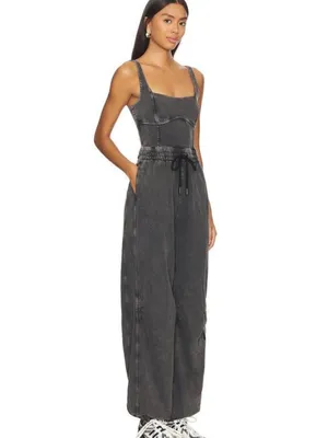 NWOT FP MOVEMENT Inbound Onesie Jumper Black thumbnail 2