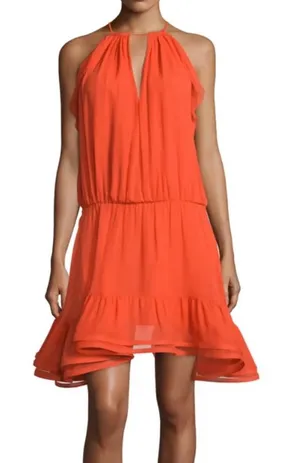 Alexis Monic Silk Halter Dress Small thumbnail 1
