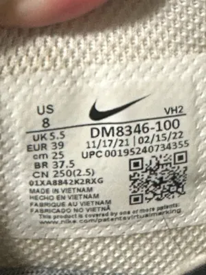 Nike Air Max Women's Excee White Green Gray Athletic Shoes US 8 UK 5.5 EU 39 thumbnail 8