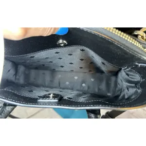 Kate Spade Rory Small Satchel Crossbody Bag Black Saffiano Leather thumbnail 7