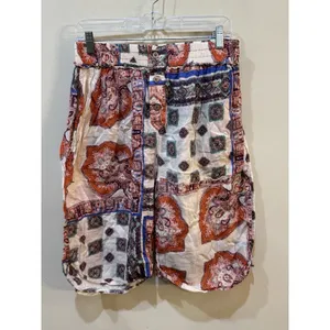 Intimately Free People Oasis Lounge Shorts Patchwork Size Medium Cuffed thumbnail 3