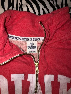 PINK Zip Sweatshirt thumbnail 3