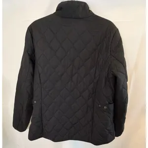 Eddie Bauer Women's Quilted Field Jacket in Black sz. XL\\\\ thumbnail 3