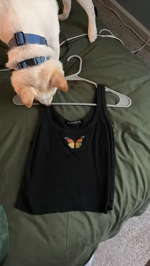 Brandy Melville Tank Black thumbnail 2