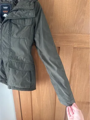TNA Aritzia Niesko Heritage Series Faux Fur Lined Hooded Jacket Coat Women’s XXS thumbnail 2