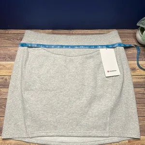 Lululemon Scuba High Rise Mini Skirt NWT Size XL (HCUG) LW8ALUS thumbnail 3