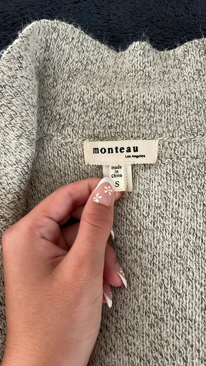 Monteau Los Angeles Cardigan Women’s Small thumbnail 2