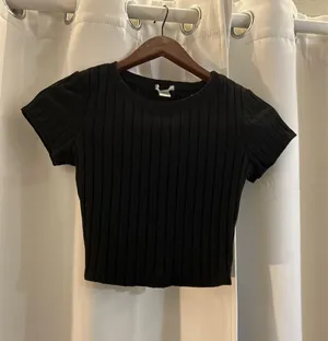 Bozzolo Crop Top Ribbed thumbnail 1