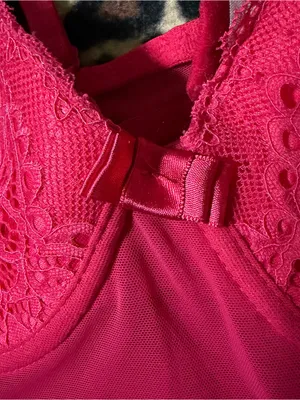 2000s style whimsical fairy core babydoll lingerie slip dress w floral lace thumbnail 7