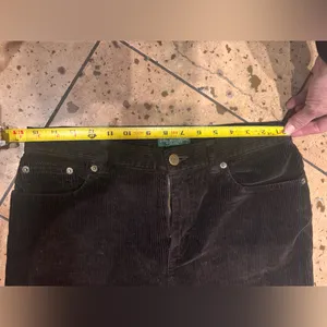 💜Polo Ralph Lauren Women's Burgundy and Brown Trousers thumbnail 6