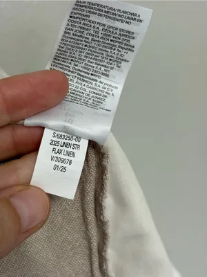 Old Navy High-Waisted Linen-Blend Straight Ankle Pants in Flax Linen - Size XL thumbnail 8