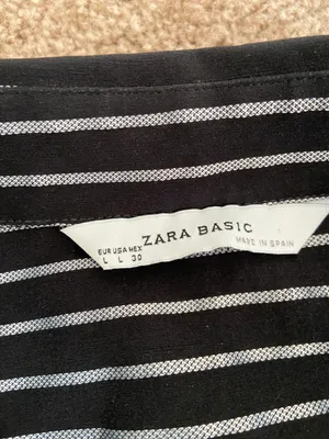 ZARA Striped Button Down Shirt thumbnail 3
