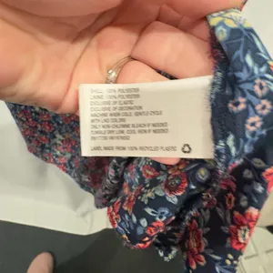 Band of Gypsies Asymmetrical Hem Floral dress size large thumbnail 6