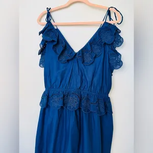 & OTHER STORIES Embroidered Strappy Mini Dress thumbnail 12