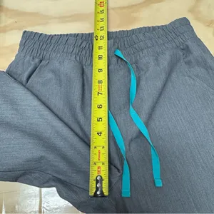 Figs Women's Zamora High Waisted Jogger Scrub Pants W20SW2028 Heather Gray‎ Med thumbnail 8