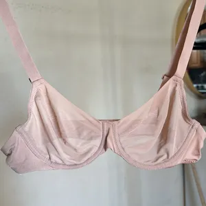 NWOT SKIMS NO SHOW‎ MOLDED UNLINED DEMI BRA - CLAY Size 36A thumbnail 7