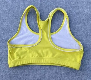 Nike Yellow Sports Bra thumbnail 2