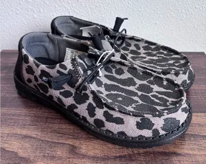 Hey Dude Women’s Wendy Leopard Sparkle thumbnail 1