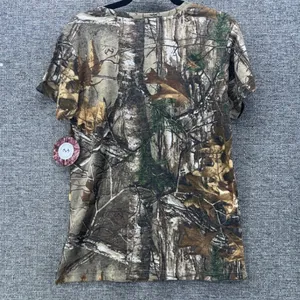 Realtree Womens Camo Shirt Large XTRA Womans Skinny Tee Hunting Outdoor Woodsman thumbnail 10