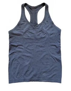 Lululemon Swiftly Tech Racerback Tank Top Heathered Gray Women's Size 4 thumbnail 1