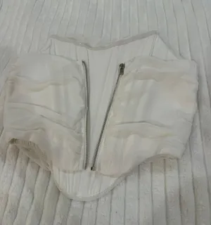Strapless Going Out Top White Size M thumbnail 3