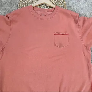 aerie Women’s Pullover Crew Neck Sweatshirt Longsleeve Lounge in Coral Orange M thumbnail 3