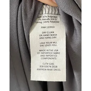 Show Me Your Mumu Maxi Amanda Dress Silver Metallic Size Small NEW thumbnail 10