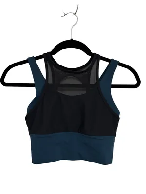 Lululemon Double Tap Bra II in Submarine and Black - Size 4 thumbnail 3