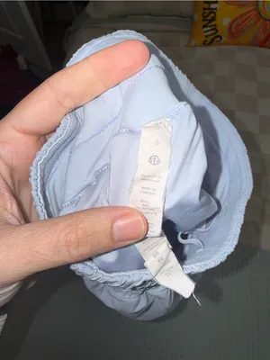 Lululemon Track That Mid-Rise Lined‎ Short 5" Blue Linen size 0 thumbnail 5
