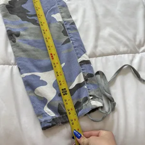 Urban Outfitters Cargo Pants Womens‎ 0 Blue 100% Cotton Joggers Blue Whimsy thumbnail 4