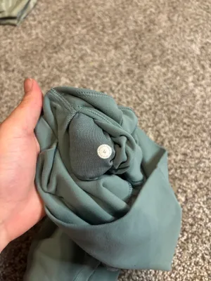 Green Lululemon Biker Shorts 4 6” thumbnail 5