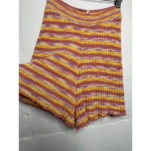 Free People Aquarius Sweater Shorts Womens Size Small Knit Pull On High Waist thumbnail 4