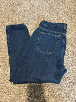 H&M Straight Jeans High-Waisted thumbnail 2