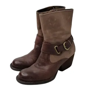 Brown Leather Boots by Born sz 6 thumbnail 3