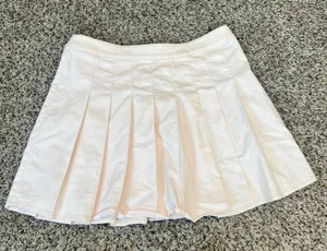 Altard State Pink Pleated Mini Skirt Size L Autumn Party School‎ Girl thumbnail 1