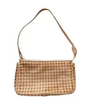 Vintage Falor le Borse Made in Italy Calf Hair Camel Shoulder Bag thumbnail 1