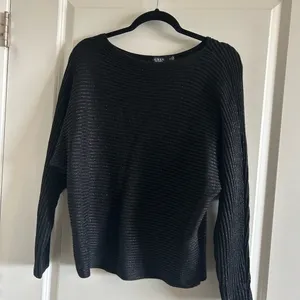 LAUREN Ralph Lauren Metallic Boat Neck Long Dolman Sleeve Statement Swea… thumbnail 3