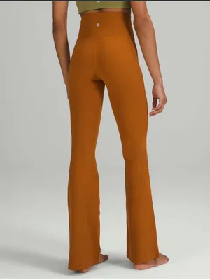 Lululemon Groove Nulu super high rise flare pant W5DKMS butternut brown 10 thumbnail 4