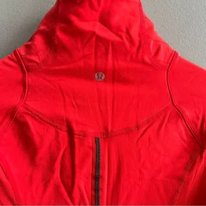 Lululemon Run Toasty Tech Pullover Love Red Size 6 1/4 Zip Running Jacket Shirt thumbnail 10