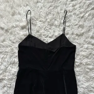 Jcrew Cropped Velvet Jumpsuit Black Size 6 thumbnail 10