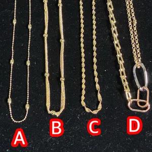 Gold Flower Pendant Necklace 18” thumbnail 7