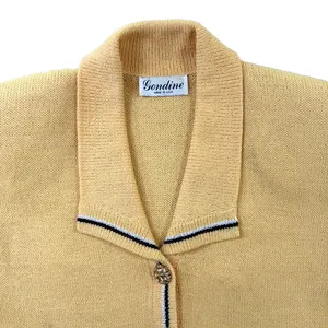 Vintage Gondine USA Knit Pantsuit Set Cardigan Wide Leg Pants Women's thumbnail 5