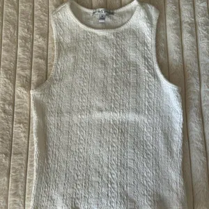 Moa Moa Ivory Textured Sleeveless Top thumbnail 1